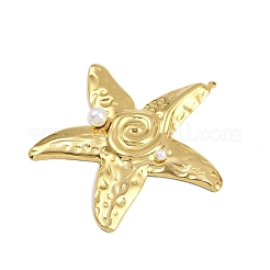 304 Stainless Steel Pendants&nbsp;STAS-C139-02G