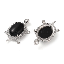 Natural Obsidian Pendants&nbsp;G-A095-04P-05