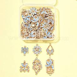 36Pcs 6 Styles Alloy Chandelier Component Links&nbsp;FIND-FS0004-43
