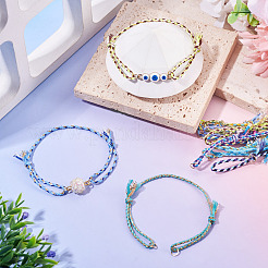 36Pcs 12 Colors Polycotton Cord Bracelets Making&nbsp;BJEW-TAC0054