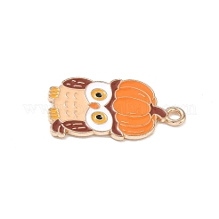 Thanksgiving Day Alloy Enamel Pendants&nbsp;ENAM-I077-01KCG-03