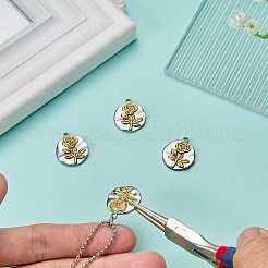 304 Stainless Steel Pendants&nbsp;STAS-SZ0003-52B