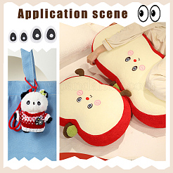 60 Sets 2 Styles Felt Clothing Patches&nbsp;DIY-FG0010-48