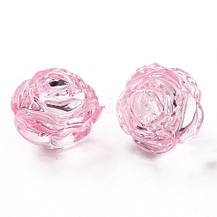 Transparent Acrylic Beads&nbsp;PL305Y-4