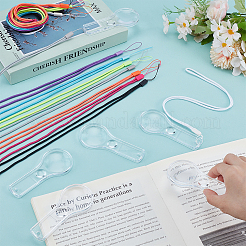 120Pcs Plastic Magnifier&nbsp;AJEW-WA0001-04
