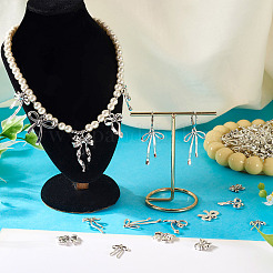 120Pcs 15 Styles Tibetan Style Alloy Pendants&nbsp;TIBEP-KS0001-05