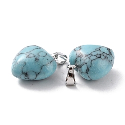 Synthetic Turquoise Pendants&nbsp;G-I311-A33