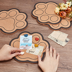 Self-adhesive Cork Coasters&nbsp;AJEW-WH0596-041