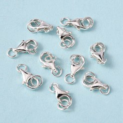 Sterling Silver Lobster Claw Clasps&nbsp;X-STER-I010-9mm