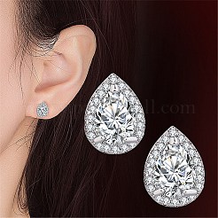 Brass Stud Earrings&nbsp;EJEW-BB63397-A