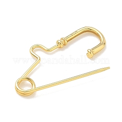 925 Sterling Silver Safety Pin Brooch Findings&nbsp;STER-H120-02G