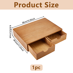Wood Coffee Capsule Storage Box&nbsp;AJEW-WH0485-06