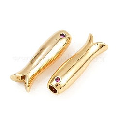 Brass Pave Cubic Zirconia Beads&nbsp;KK-H078-14G
