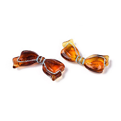 Painted Transparent Acrylic Beads&nbsp;OACR-T029-03K