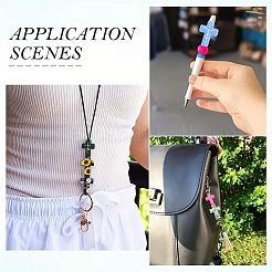 15Pcs 15 Styles Food Grade Eco-Friendly Silicone Beads Sets&nbsp;SIL-YW0001-87