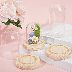 3 Style Glass Cover&nbsp;AJEW-SC0001-60A