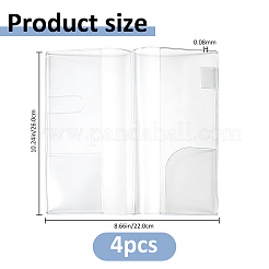 PVC Plastic Book Insde Cover&nbsp;AJEW-WH0696-413