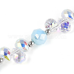 Glass and Acrylic and CCB Beads Strands&nbsp;MAK-T011-05D