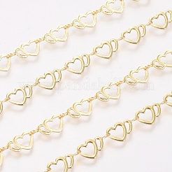 Brass Handmade Link Chains&nbsp;CHC-G006-06G