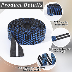PU Leather Bicycle Handlebar Tape&nbsp;AJEW-WH20080-10D