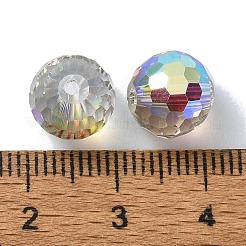AB Color Plated Glass Beads&nbsp;EGLA-P059-02B-AB20