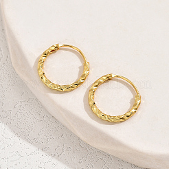Fashionable Casual Brass Hoop Earrings&nbsp;XY7128