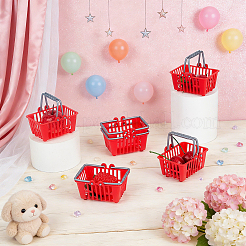 18Pcs PP Hand-held Shopping Basket Display Decorations&nbsp;DJEW-PH0001-97