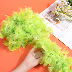 Turkey Feather Fluff Boa for Dancing&nbsp;DIY-WH0568-10E