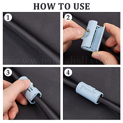 ABS Plastic Bed Sheet Grippers&nbsp;AJEW-WH0886-53A