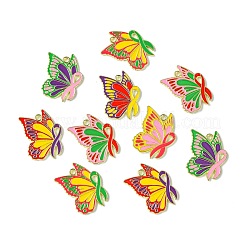 30Pcs 6 Colors Alloy Enamel Pendants&nbsp;FIND-CJ0002-71