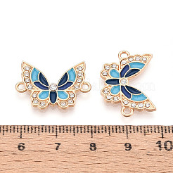 Alloy Enamel Connector Charms&nbsp;ENAM-I054-07B