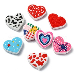 16Pcs 8 Colors Silicone Beads&nbsp;FIND-CJ0003-10
