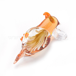 Handmade Lampwork Big Pendants&nbsp;LAMP-R138-10-B