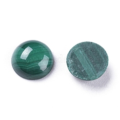 Natural Malachite Cabochons&nbsp;G-R476-01-7mm