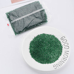 6/0 Transparent Two Tone Glass Seed Beads&nbsp;SEED-T006-01C-C09