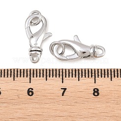 Brass Lobster Claw Clasps&nbsp;KK-H287-08B-P