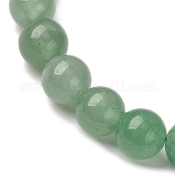 Dyed Natural Green Aventurine Beads Stretch Bracelets&nbsp;BJEW-Q305