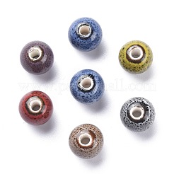 Handmade Fancy Antique Glazed Porcelain Beads&nbsp;PORC-R403-M2