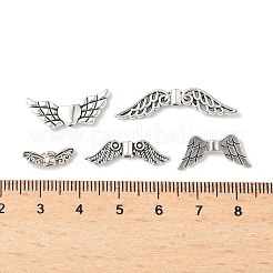 50Pcs 5 Styles Tibetan Style Alloy Beads&nbsp;TIBEB-FP0001-05