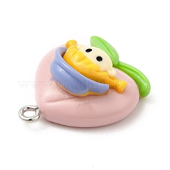 Opaque Resin Pendants&nbsp;CRES-B007-02A