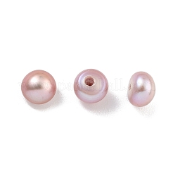 Grade 6A Natural Cultured Freshwater Pearl Beads&nbsp;LS-PEAR-N018-6A-4045C