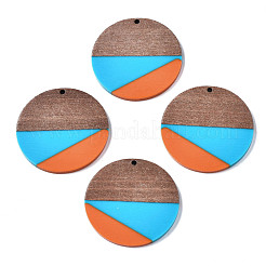 Resin & Walnut Wood Pendants&nbsp;RESI-S389-065A