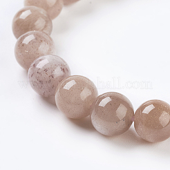 Natural Sunstone Beads Strands&nbsp;X-G-G099-8mm-14