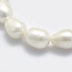 Natural Cultured Freshwater Pearl Beads Strands&nbsp;PEAR-I003-02