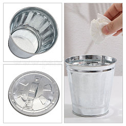 Iron Trash Can&nbsp;LS-AJEW-WH0609-293