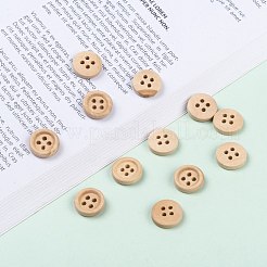 Natural Round 4 Hole Buttons&nbsp;X-NNA0VFH