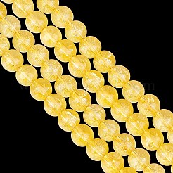 2 Strands Synthetic Citrine Beads Strands&nbsp;G-GO0001-26B