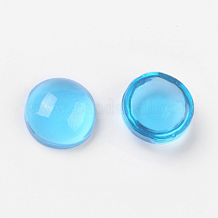 Mixed Color Transparent Resin Dome Cabochons&nbsp;X-CRES-Q092-12mm-M
