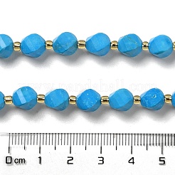 Dyed Natural Howlite Beads Strands&nbsp;G-G023-B01-02A