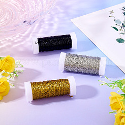 3 Rolls 3 Colors Iron Wavy Wires&nbsp;MW-TA0001-04